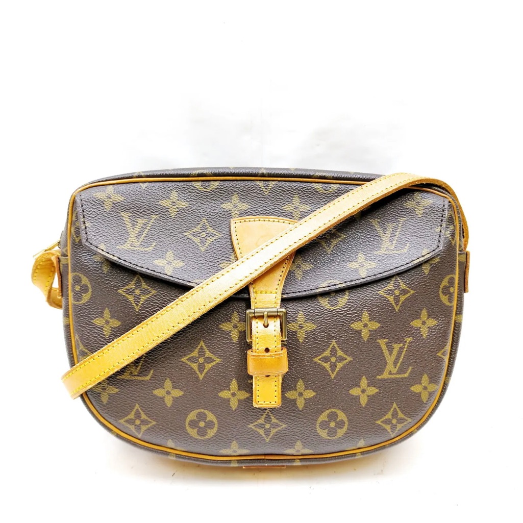 Authentic Louis Vuitton Lv Crossbody Bag - Jeunefille Mm Brown Monogram 1354761